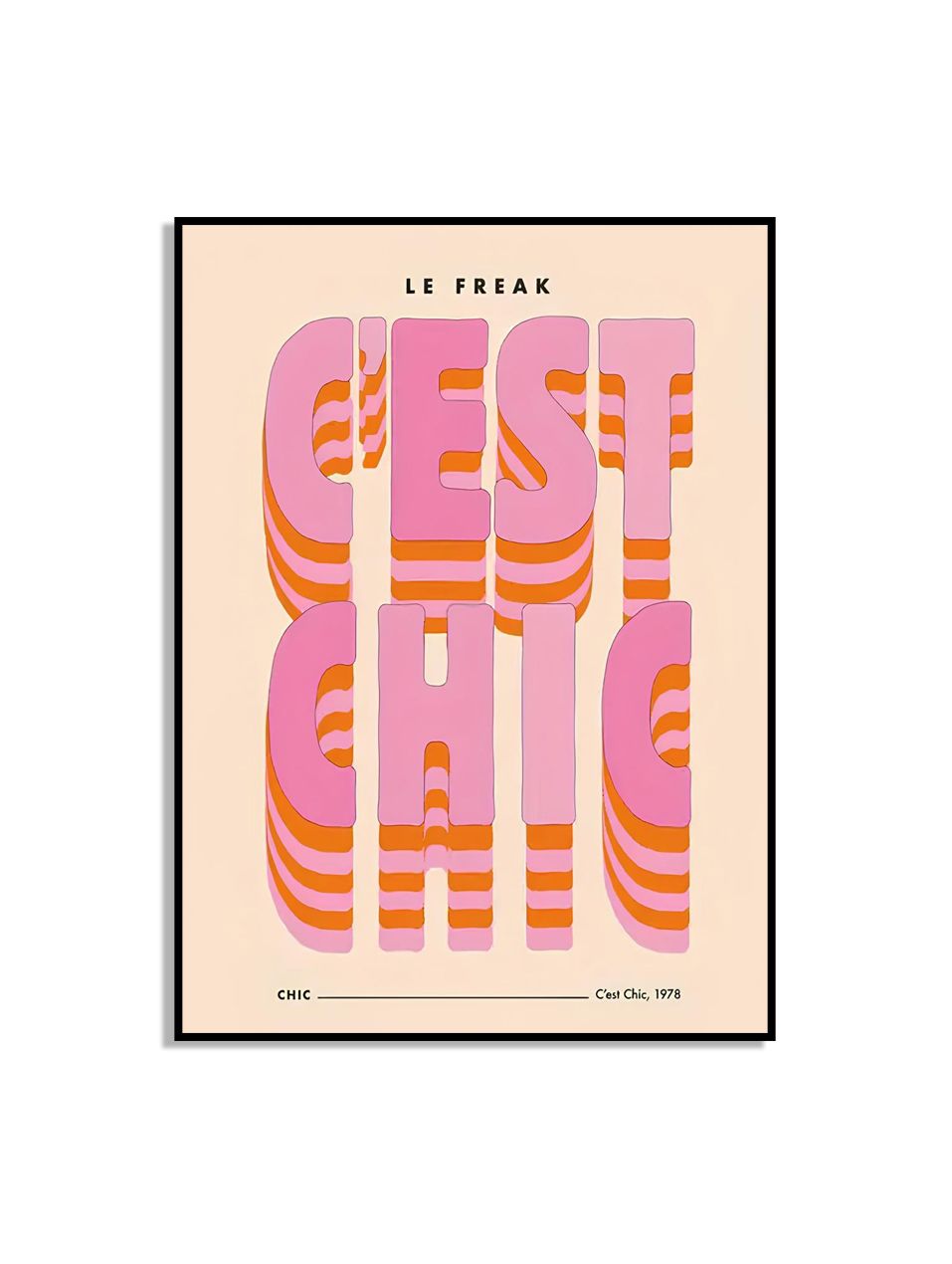 'C'est Chic' Poster