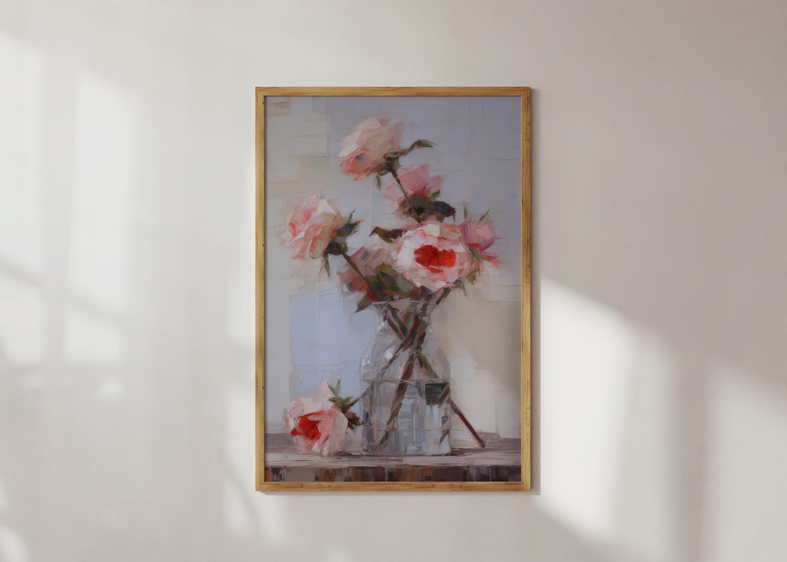 Poster - Abstracte Bloemen