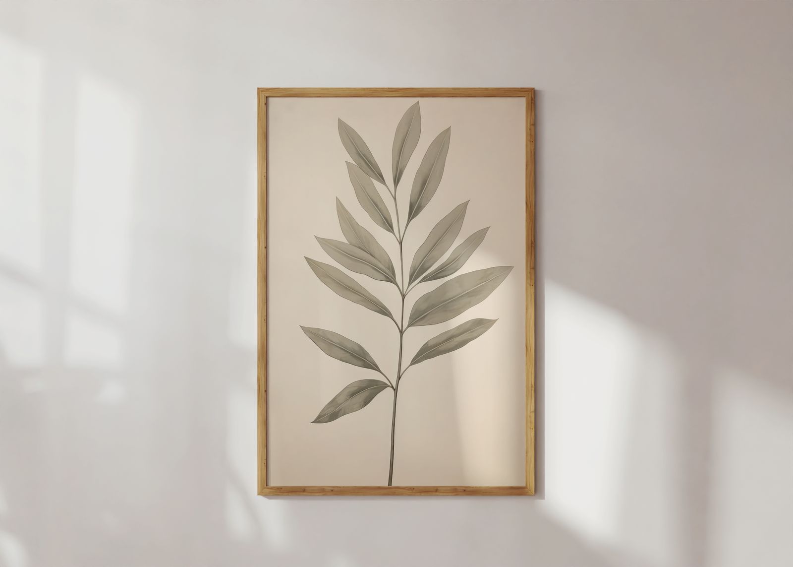 Poster - Blad Botanisch