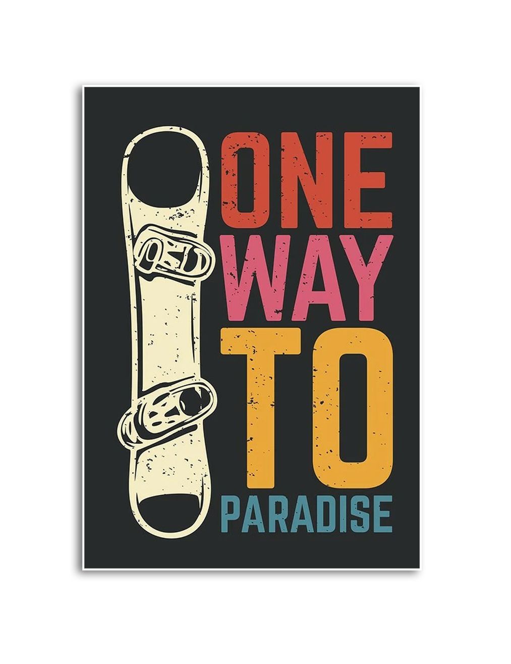 One Way to Paradise Poster