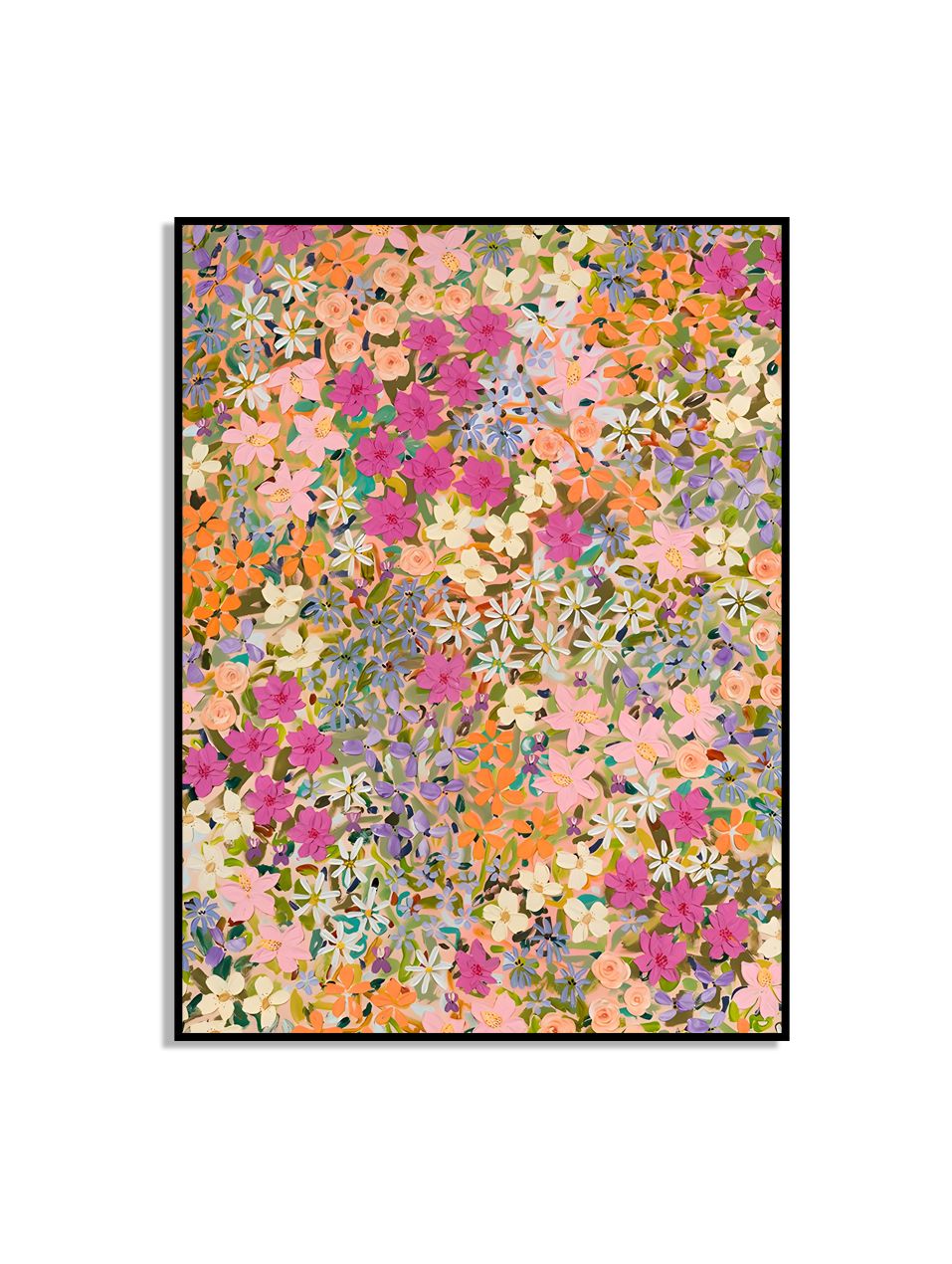 Bloemenpatroon Poster