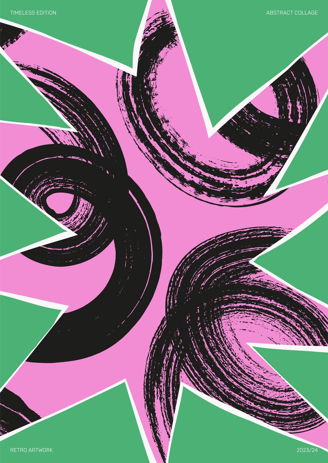Poster - Abstract Collage
