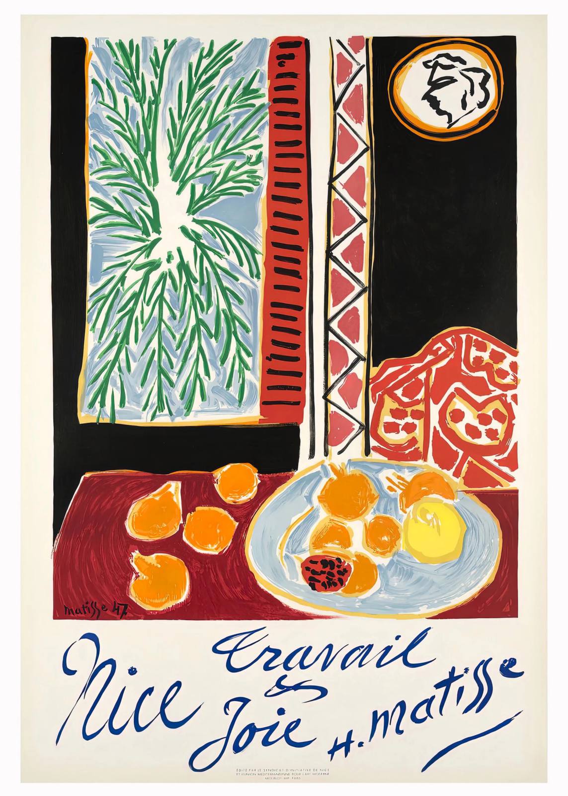 Poster - Nice Travail Joie door Matisse
