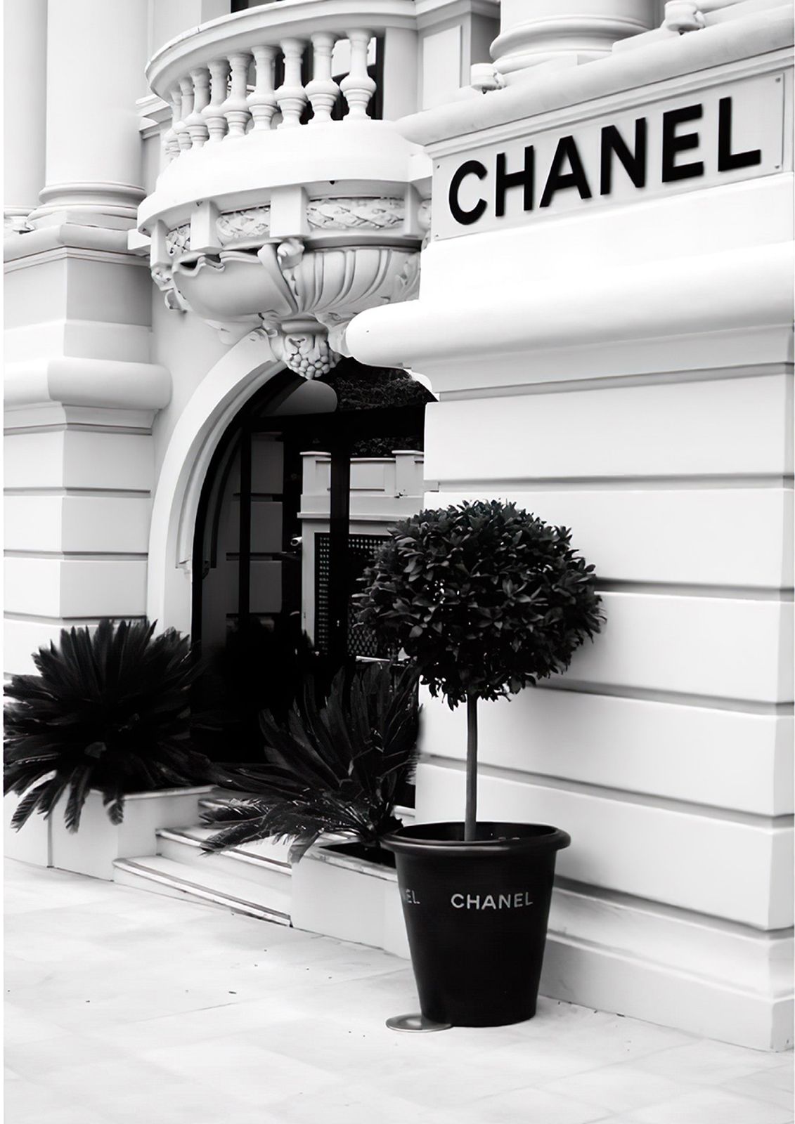 Chanel Gebouw Poster