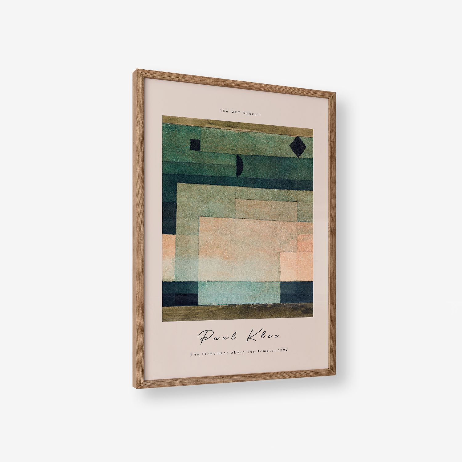 Poster - Het Firmament Boven de Tempel