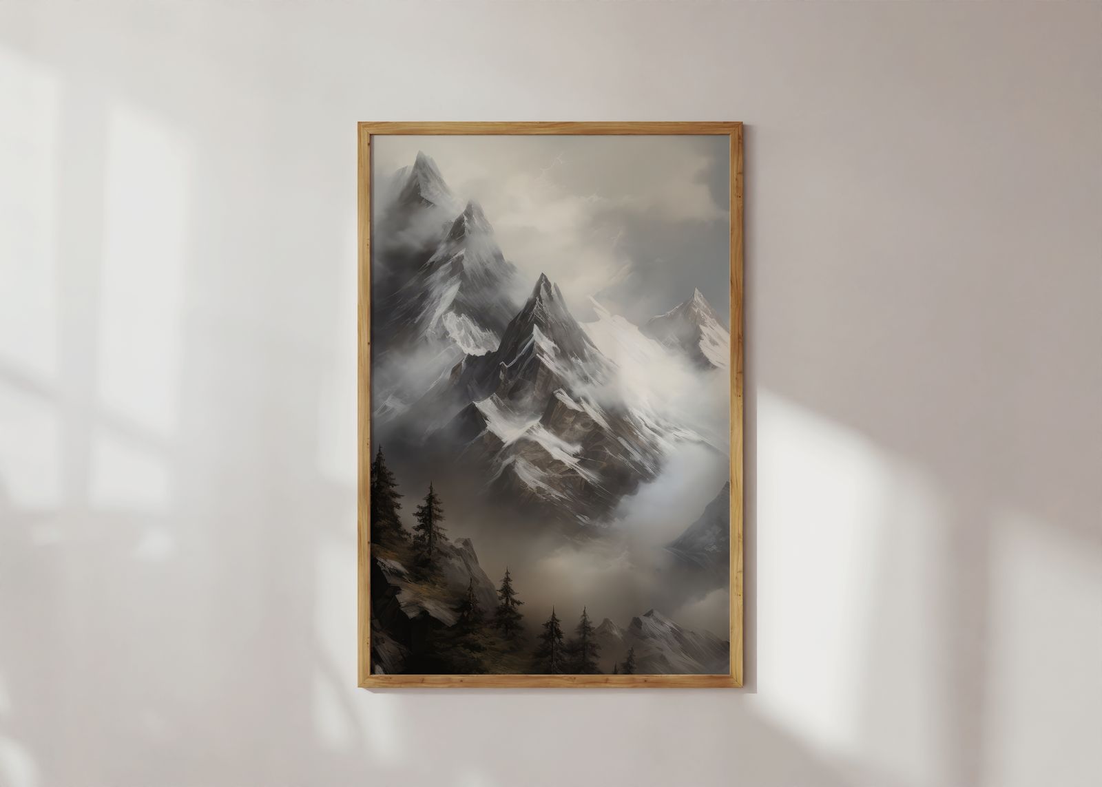 Poster - Berglandschap