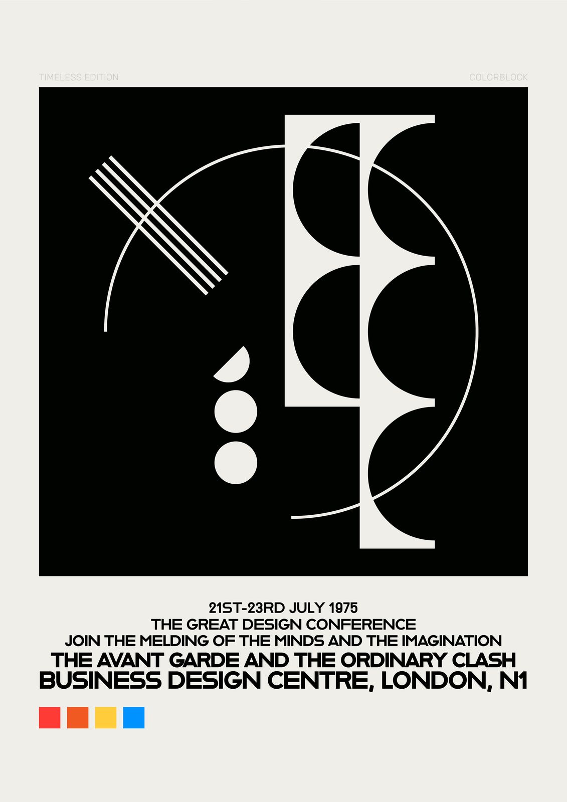 Poster - De Grote Ontwerpconferentie