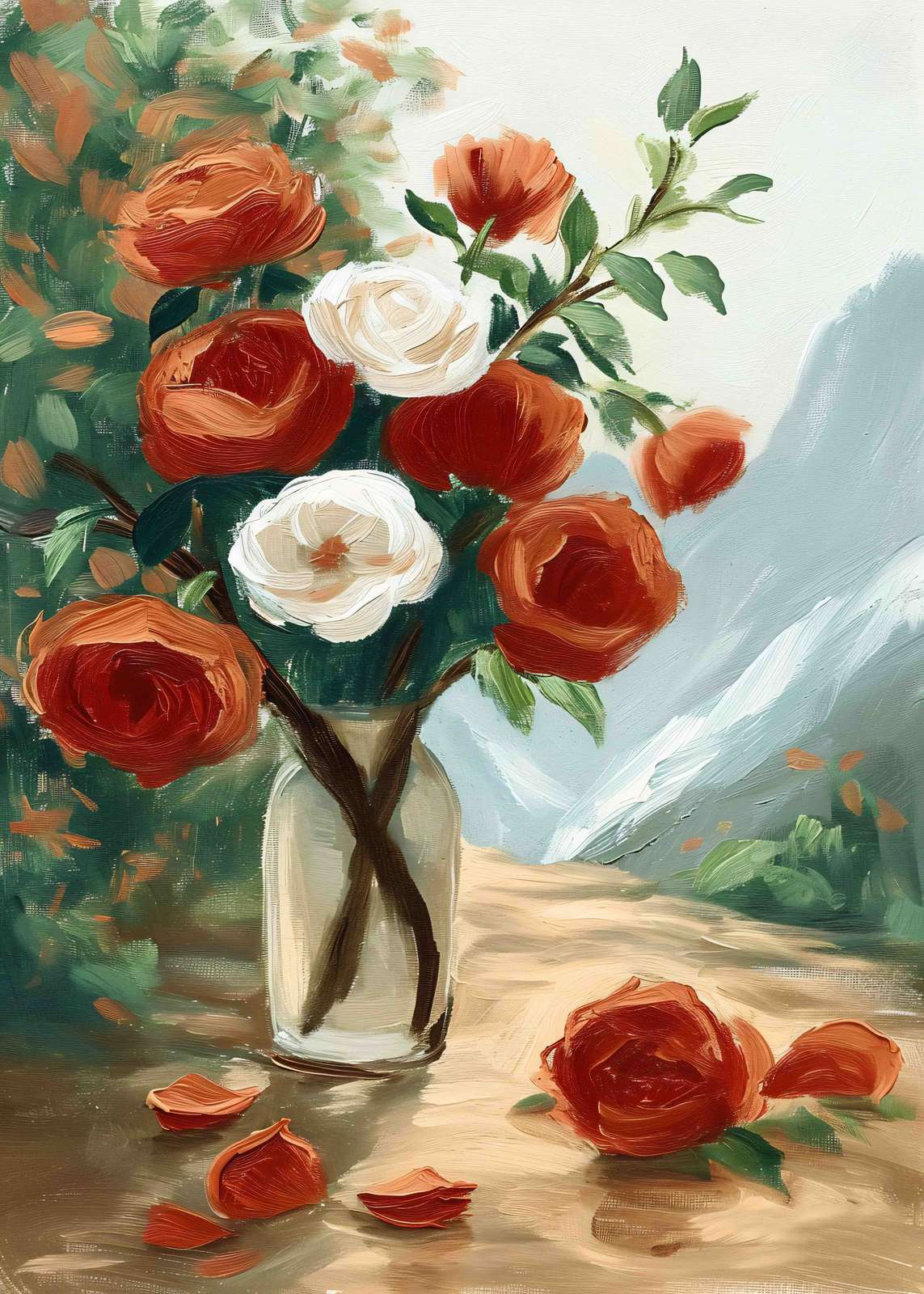 Poster - Bloemenboeket