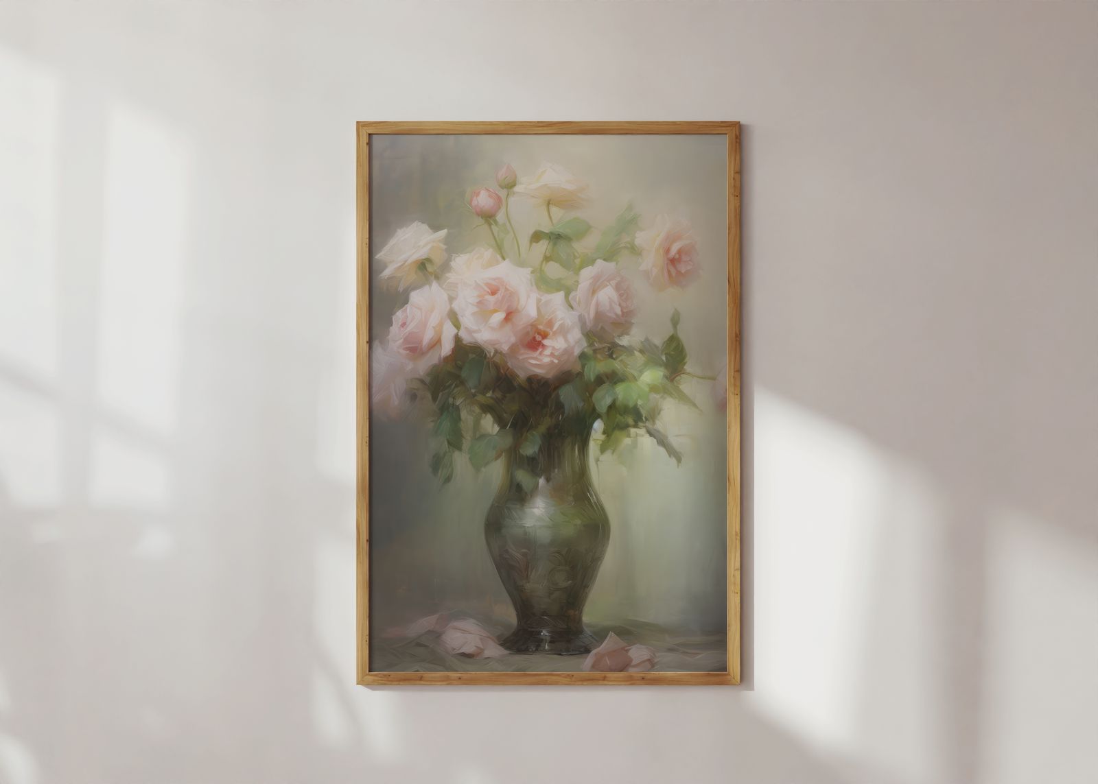 Poster - Rozenboeket Vaas