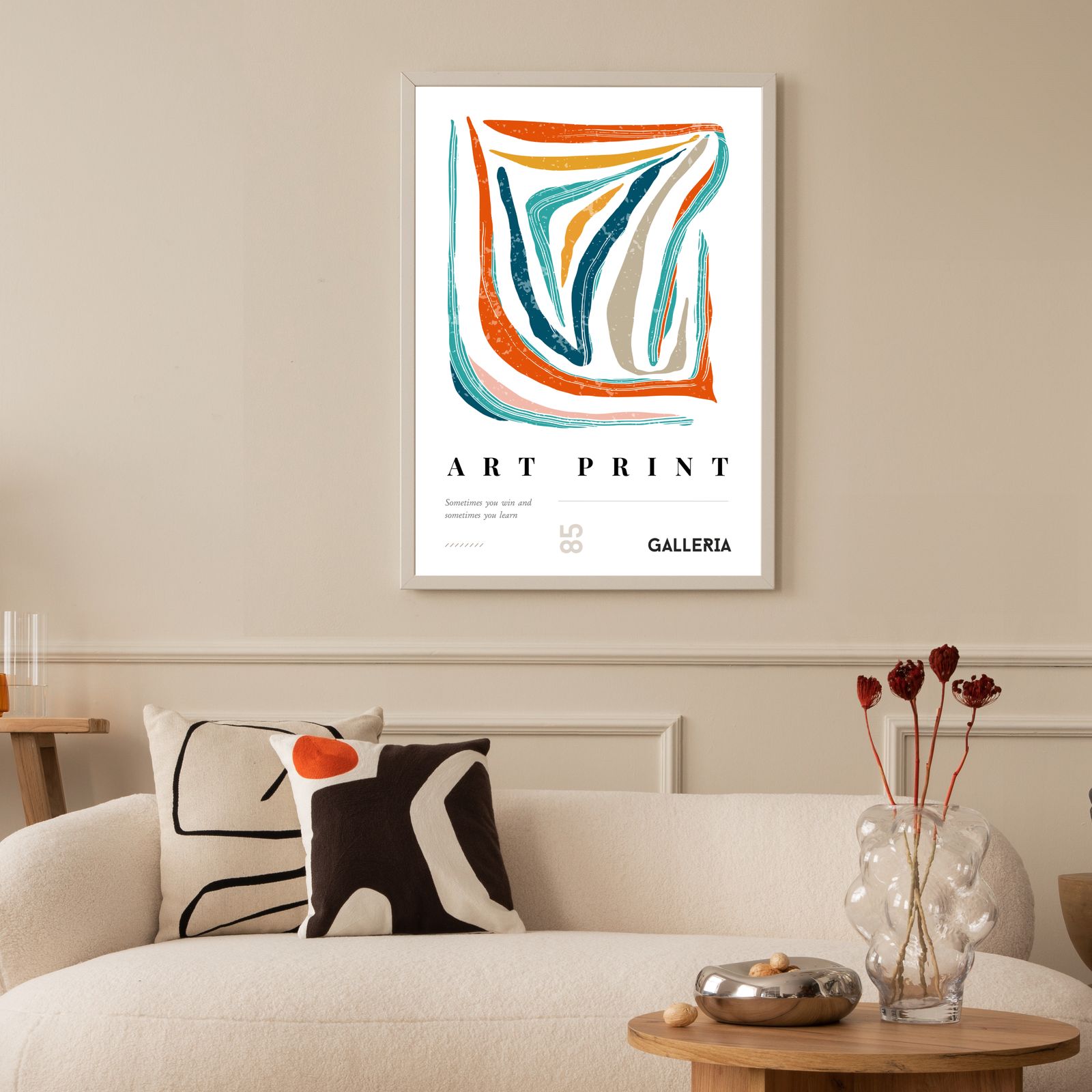 Moderne Kunstdruk Poster