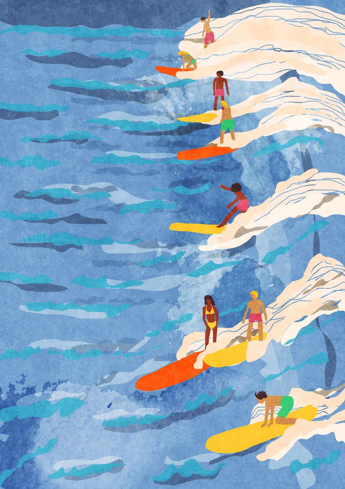 Poster - Surfsfeer