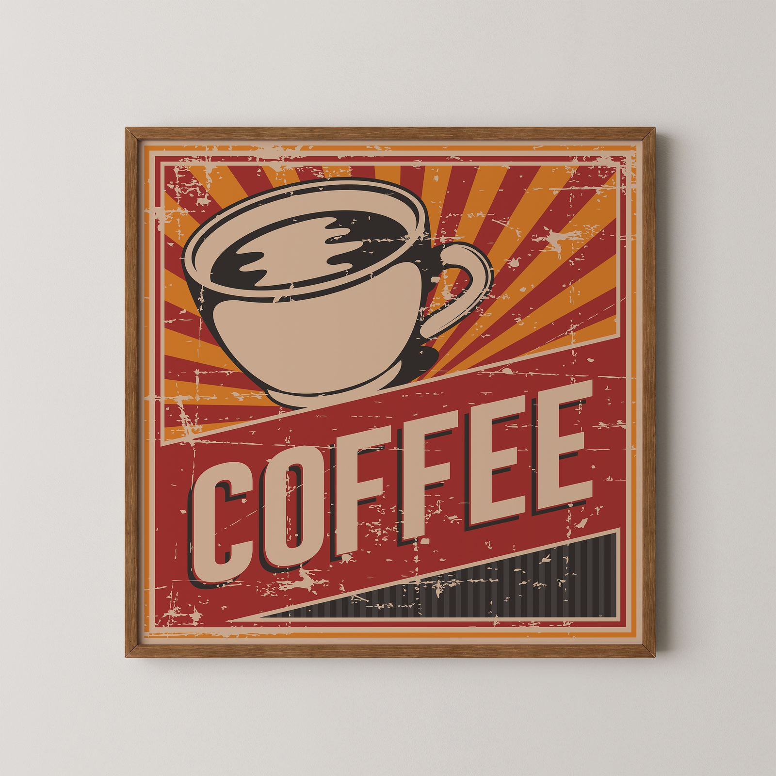 Poster - Vintage Koffie