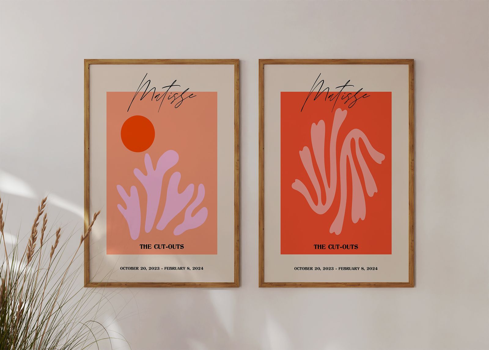 Poster - Matisse Cut-Outs / Set van 2