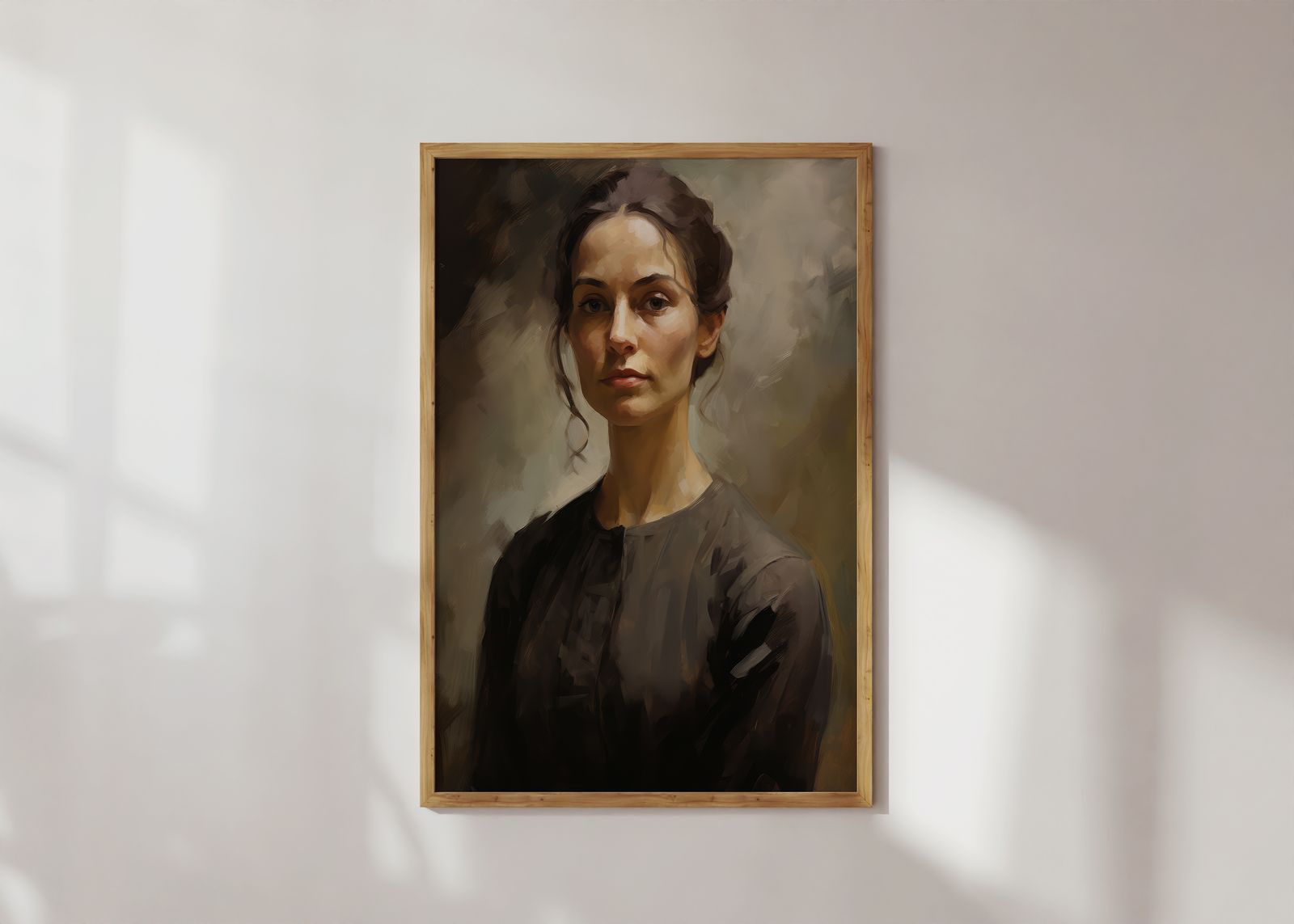 Poster - Vrouwenportret