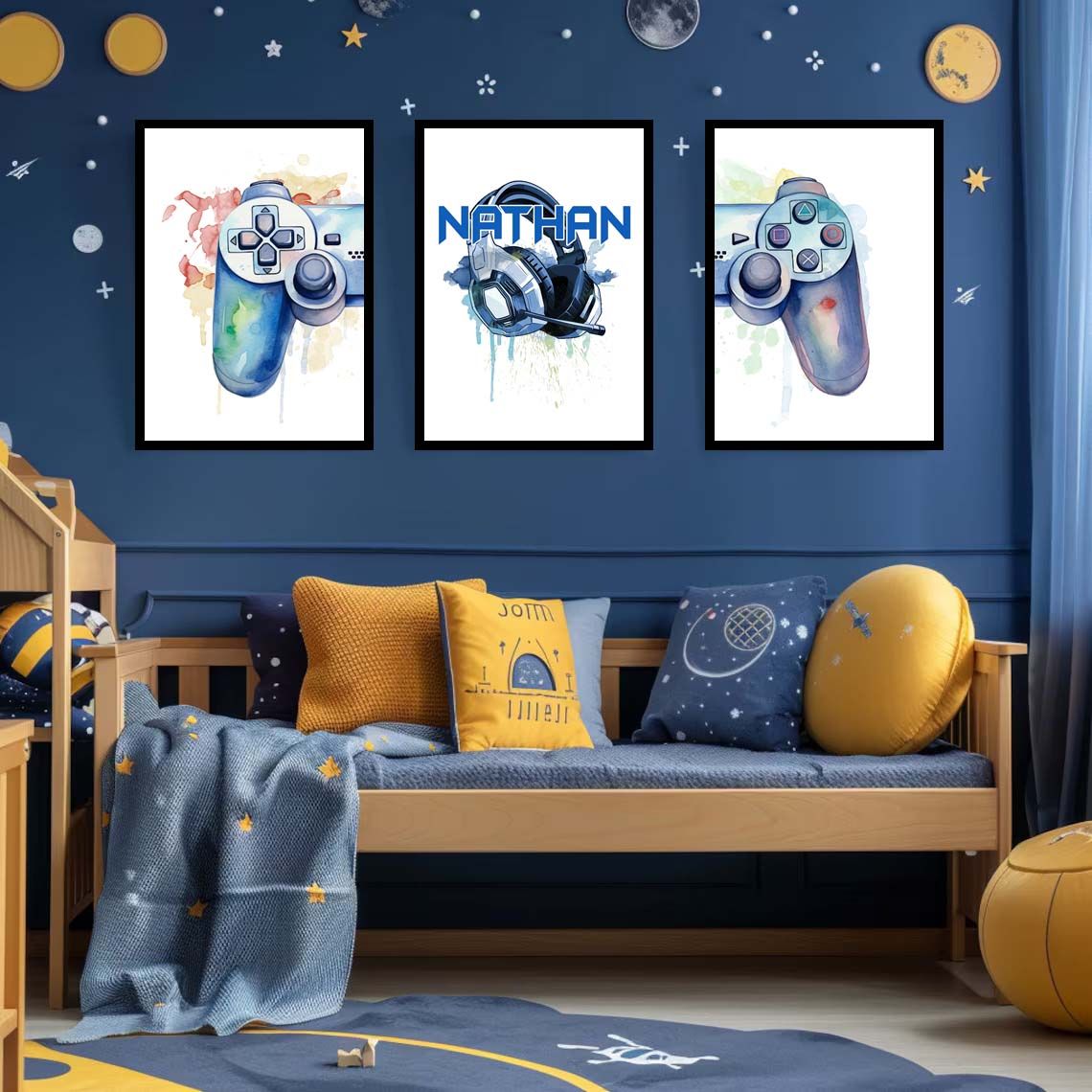 Gepersonaliseerde Poster - Gaming Set / Set van 3