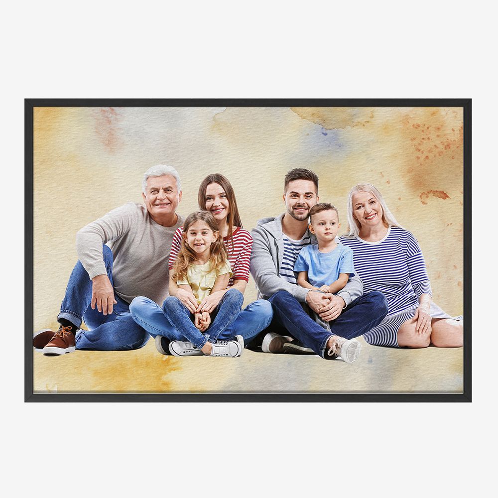 Gepersonaliseerde Poster - Familieportret