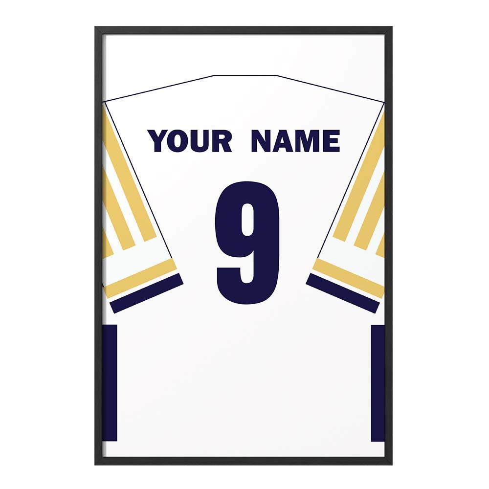 Gepersonaliseerde Poster - Aangepast Jerseyontwerp