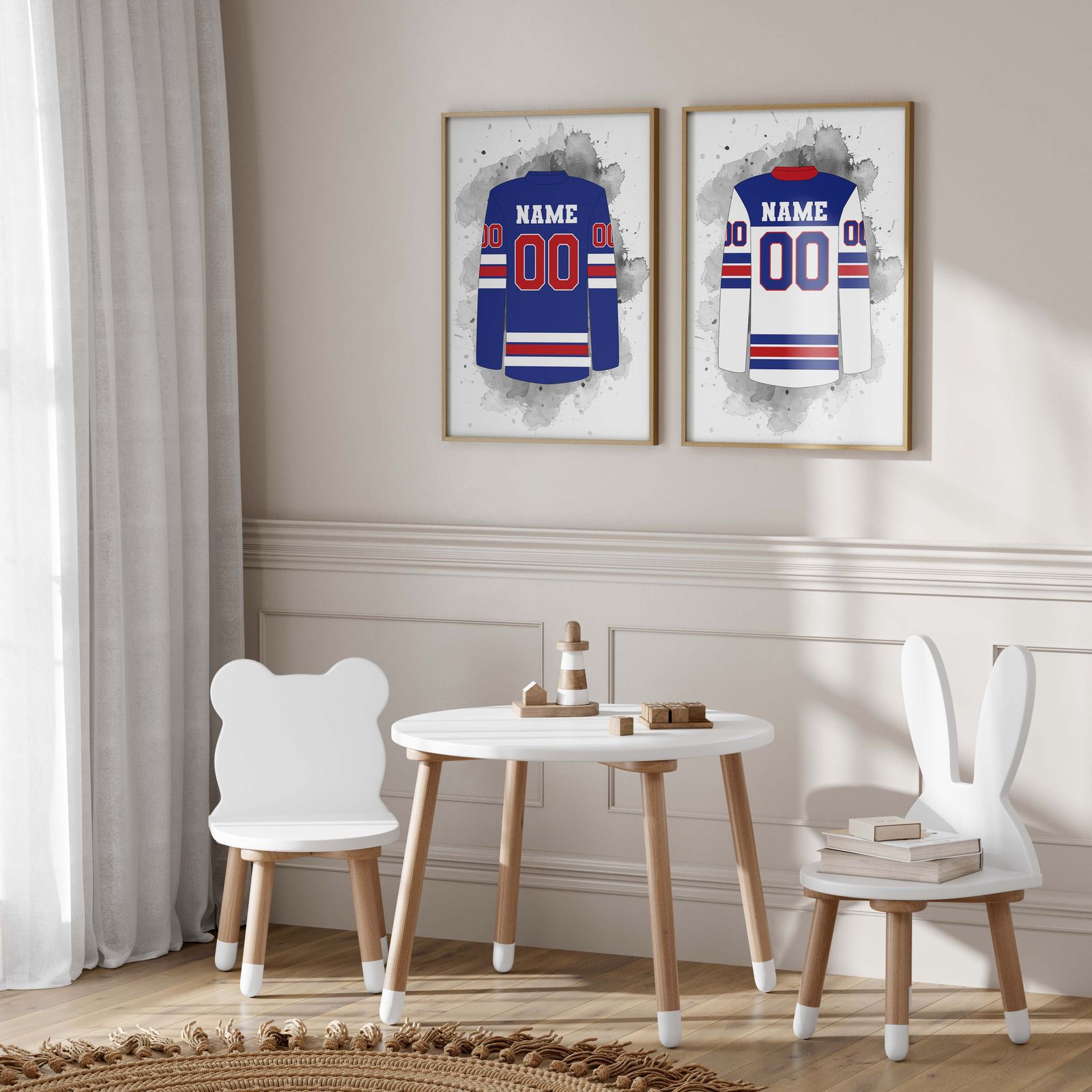 Gepersonaliseerde poster - Sports Jersey