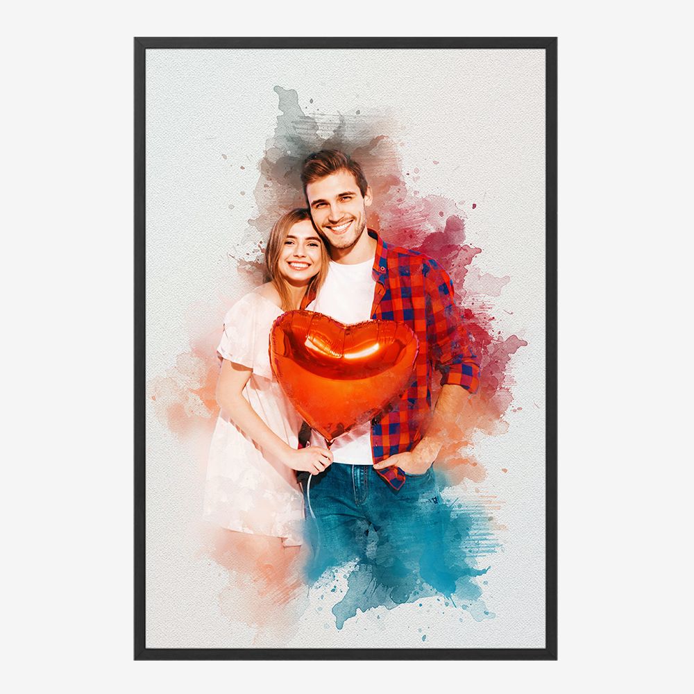 Gepersonaliseerde Poster - Romantisch Paar