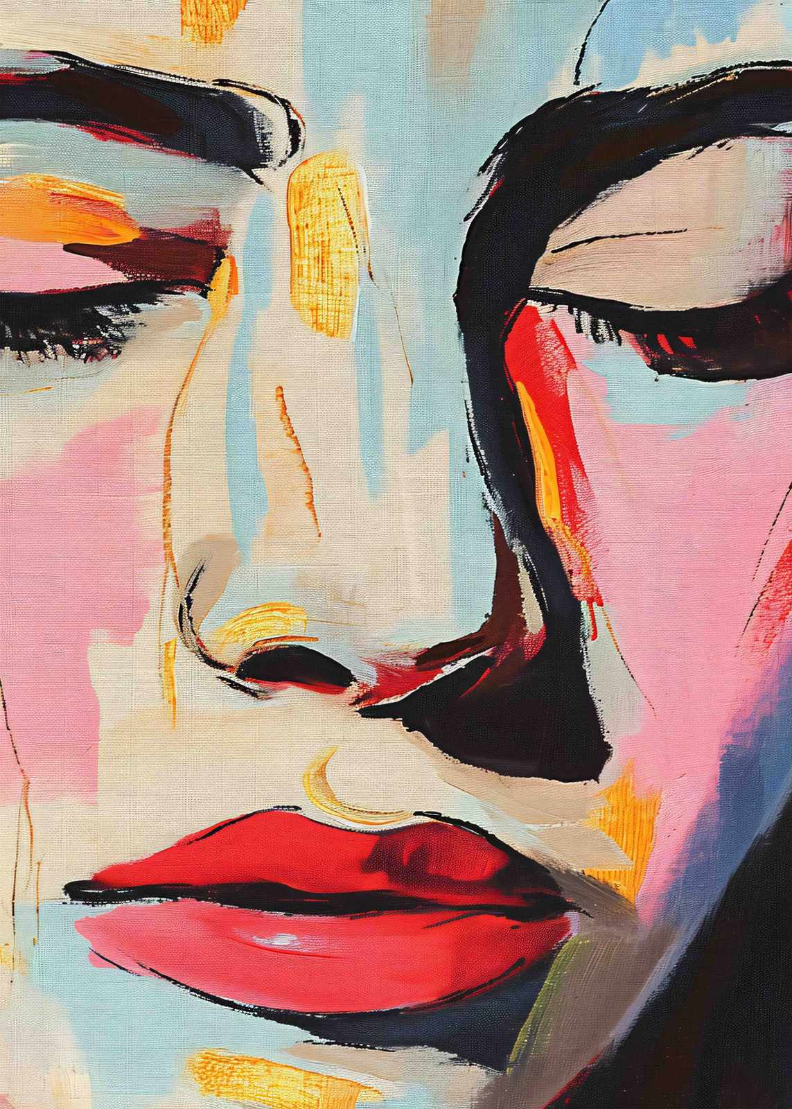 Poster - Abstract Portret