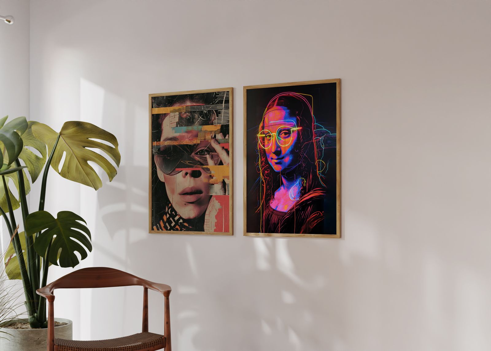 Poster - Modern Art Duo / Set van 2