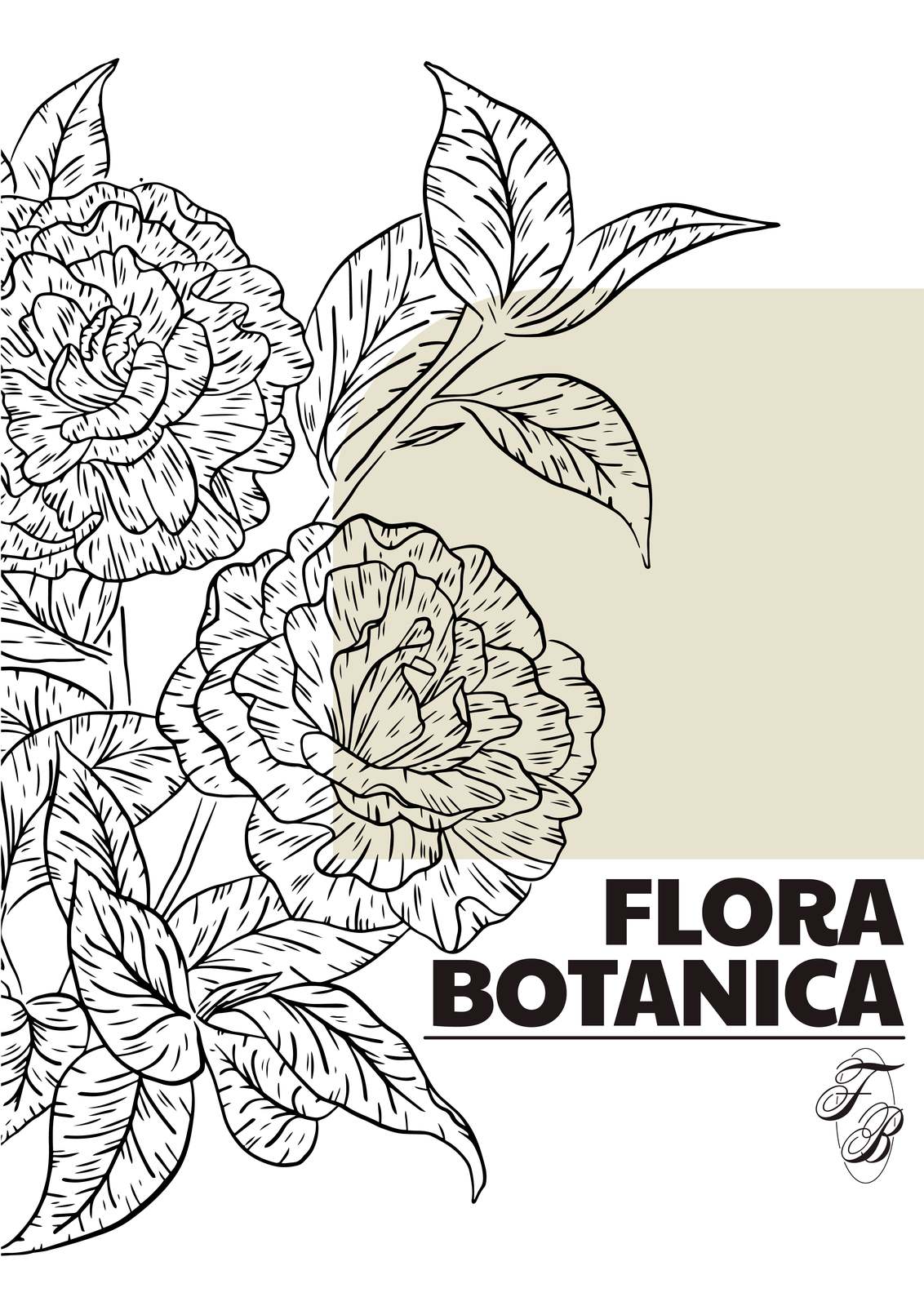 Poster - Flora Botanica / Set van 2