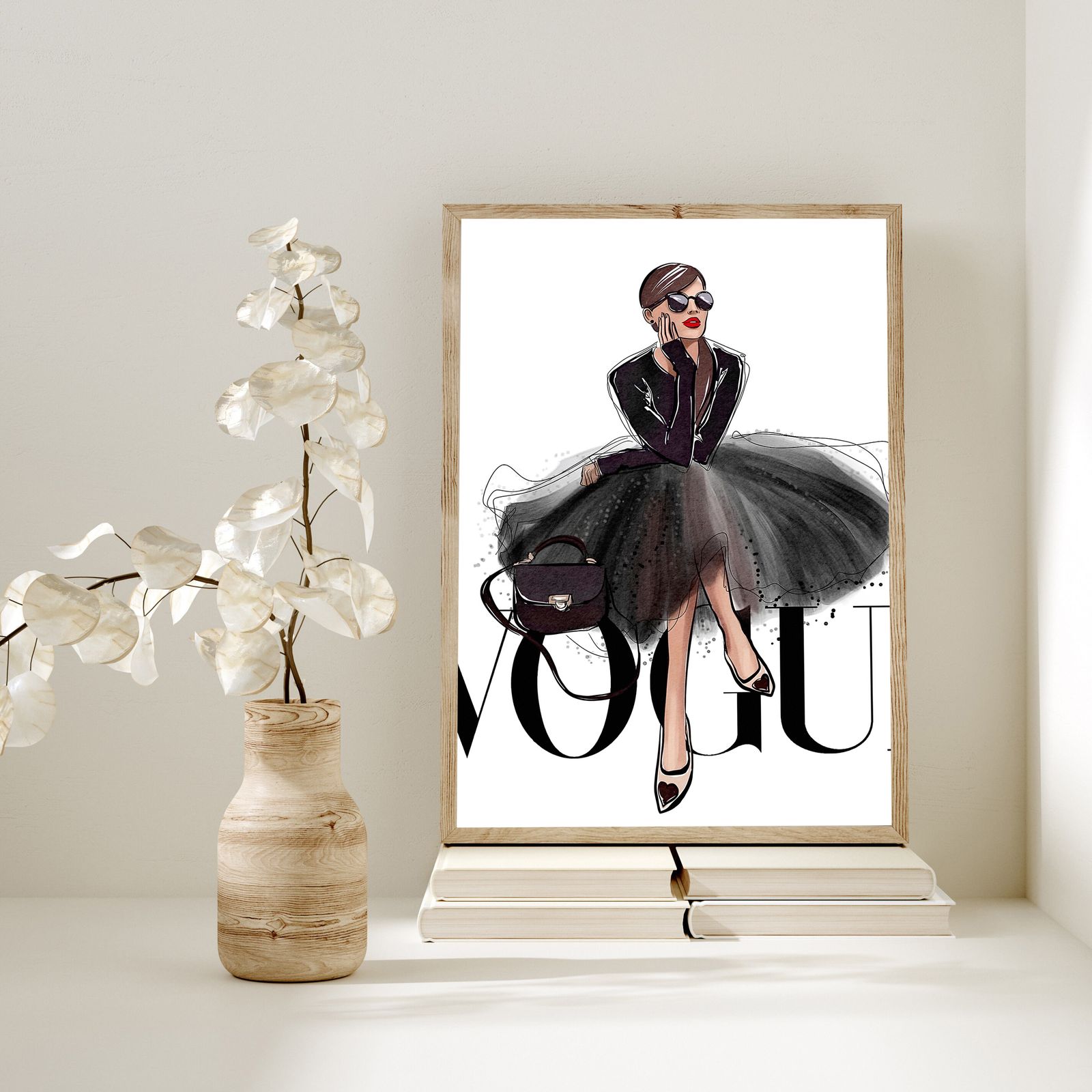 Mode Illustratie Poster