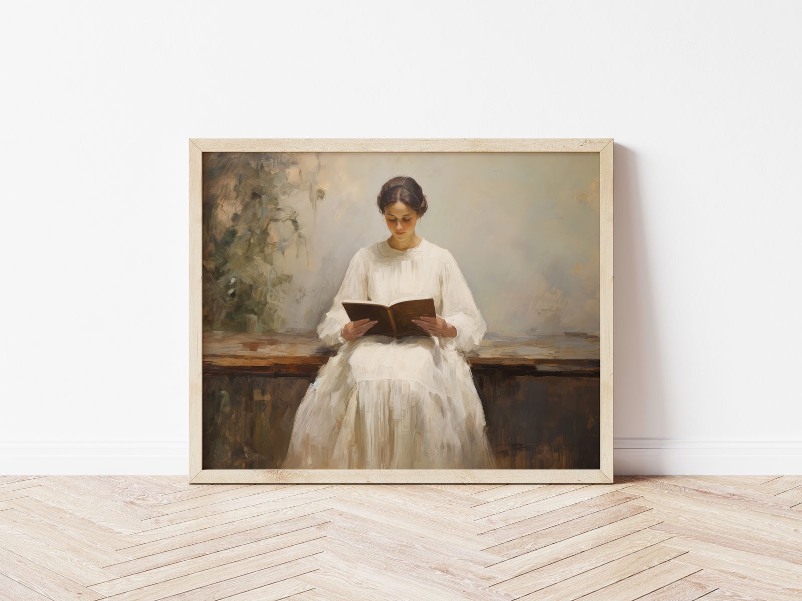 Poster - Vrouw leest