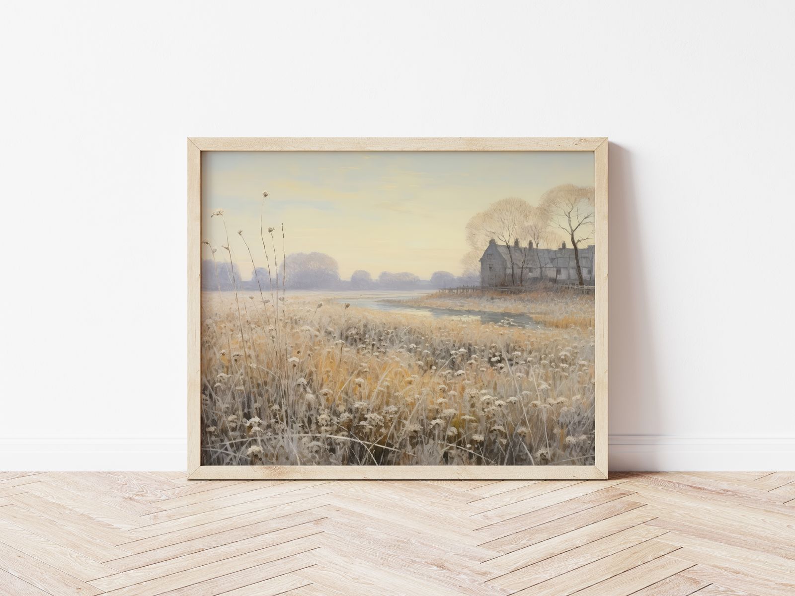 Poster - Winterlandschap