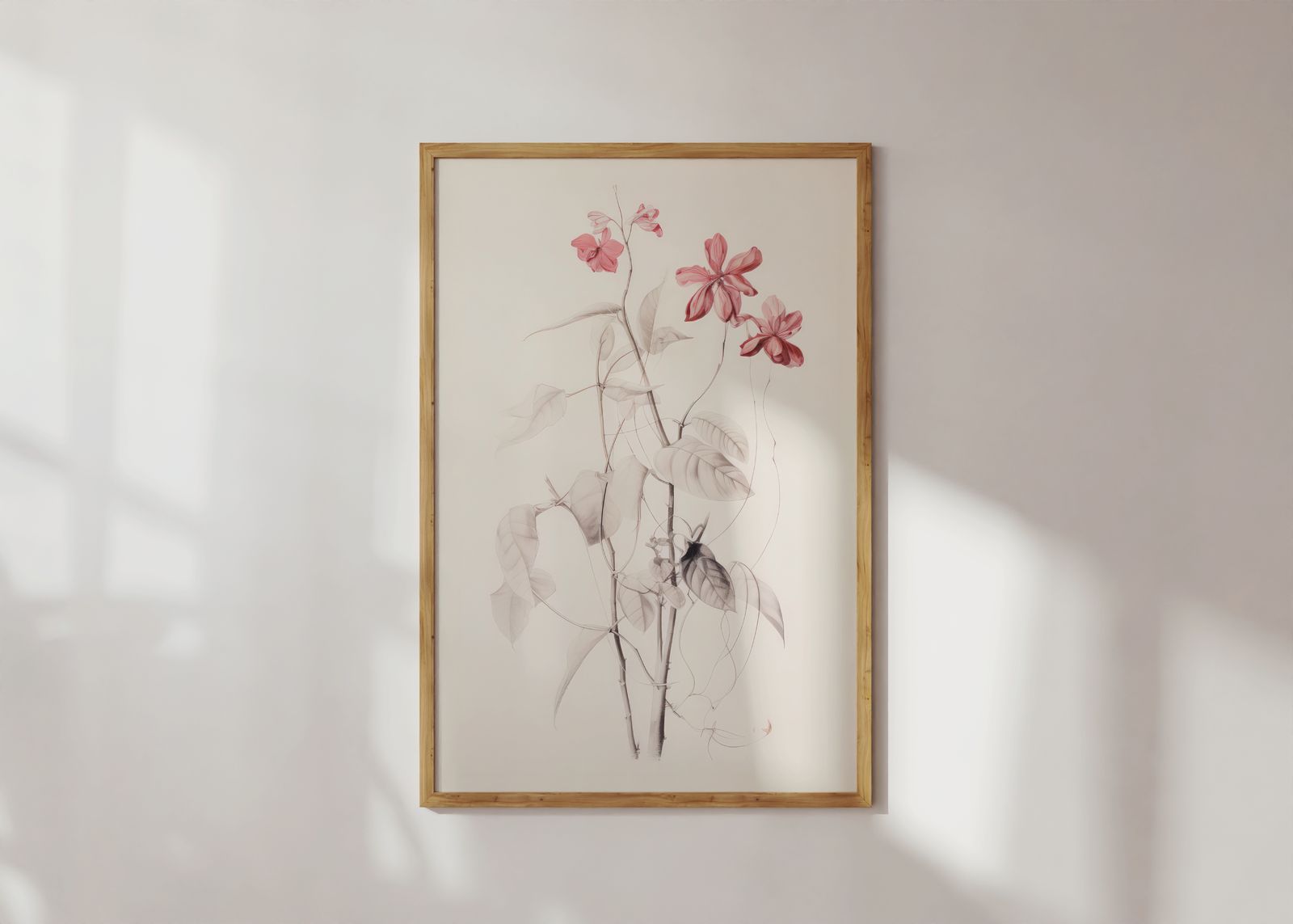 Poster - Bloemen Elegantie