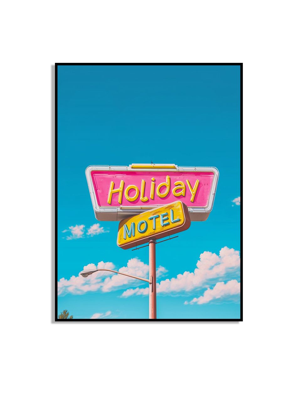 Holiday Motel Bord Poster