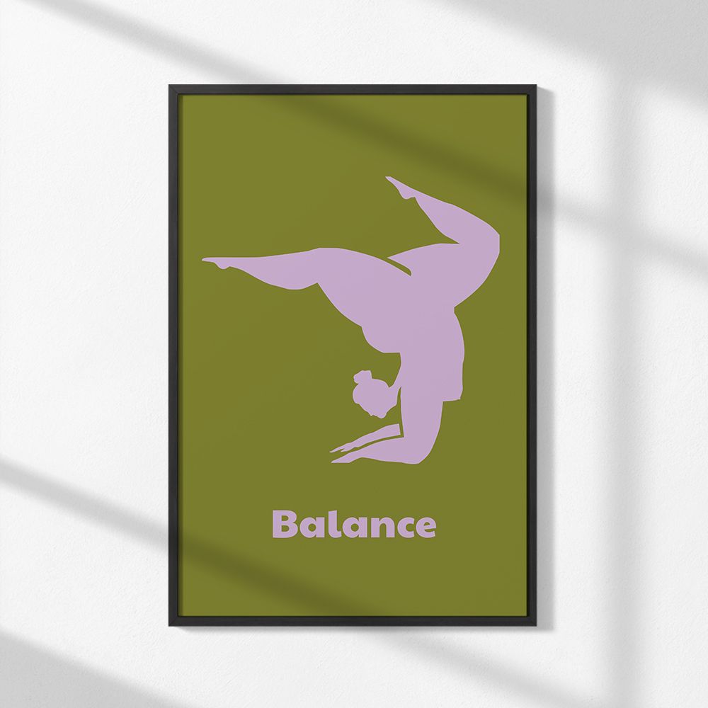 Poster - Balance Yoga