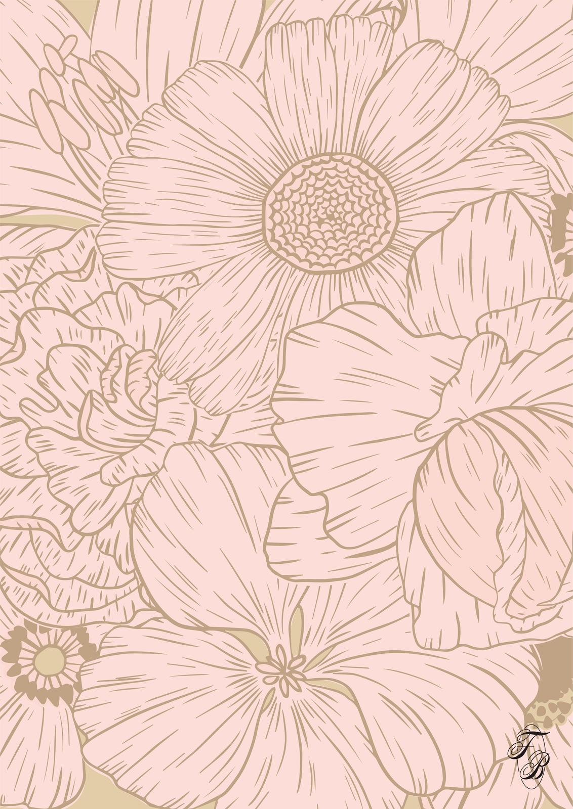 Poster - Bloemenkunst