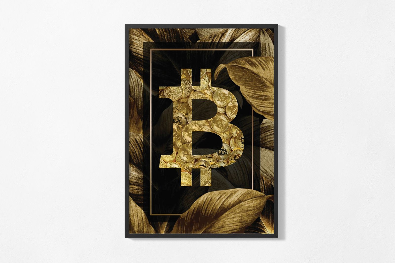 Poster - Bitcoin Kunst