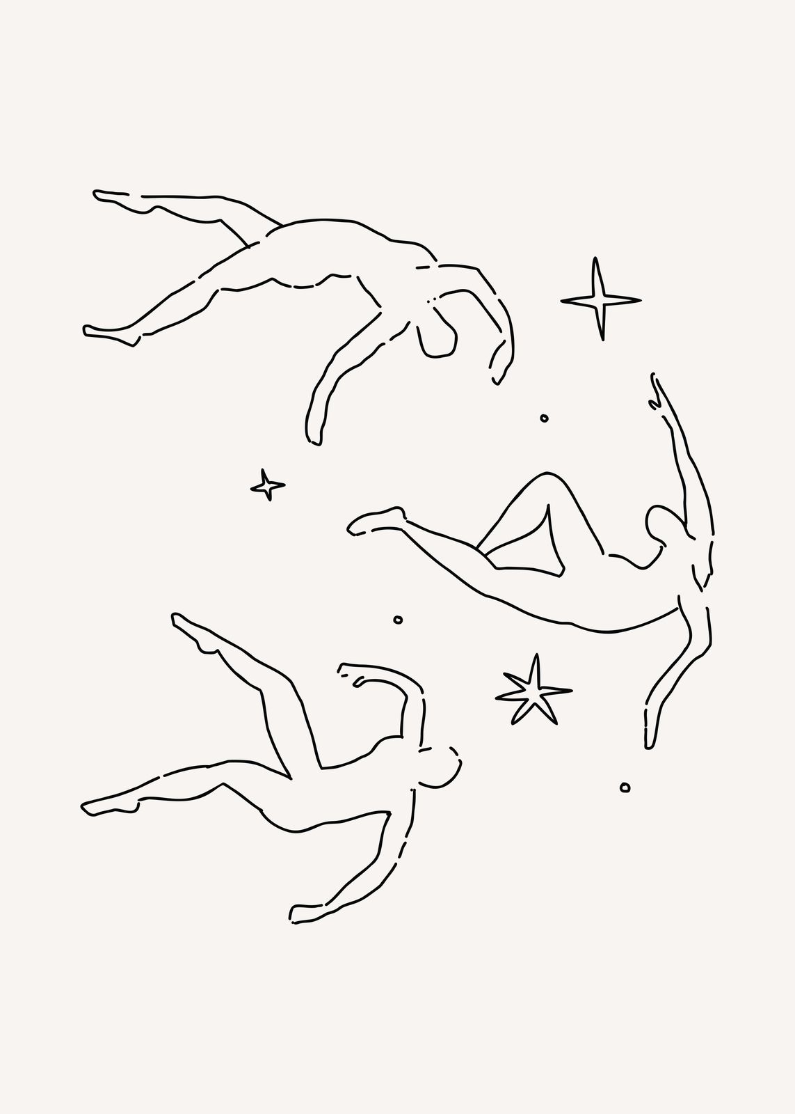 Poster - Kosmische Figuren