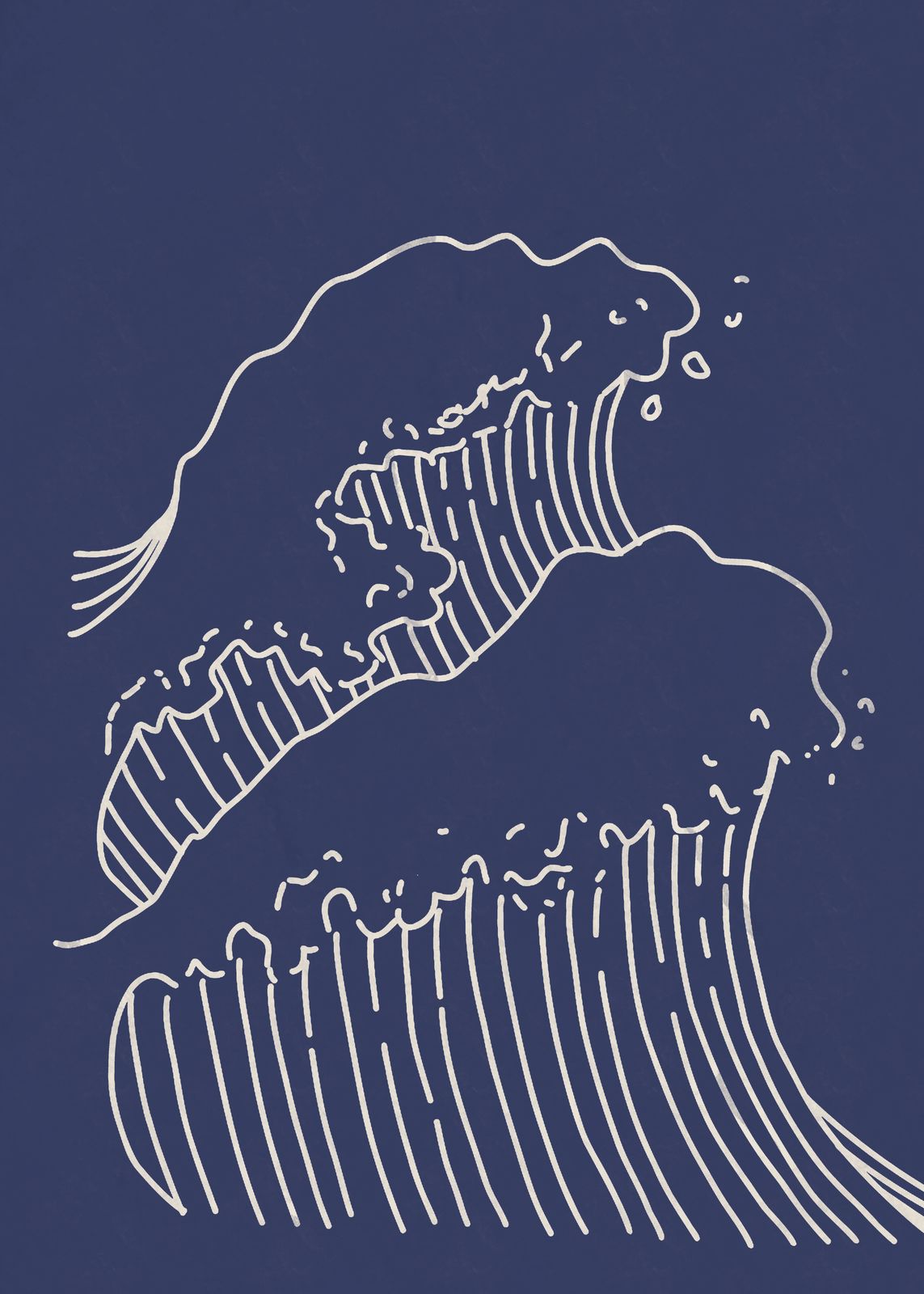 Poster - Abstracte Golf