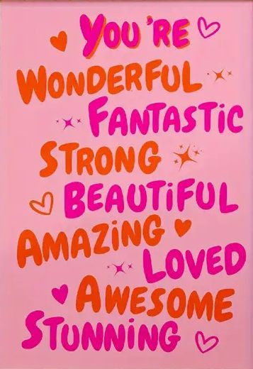 Poster - Inspirerende Woorden
