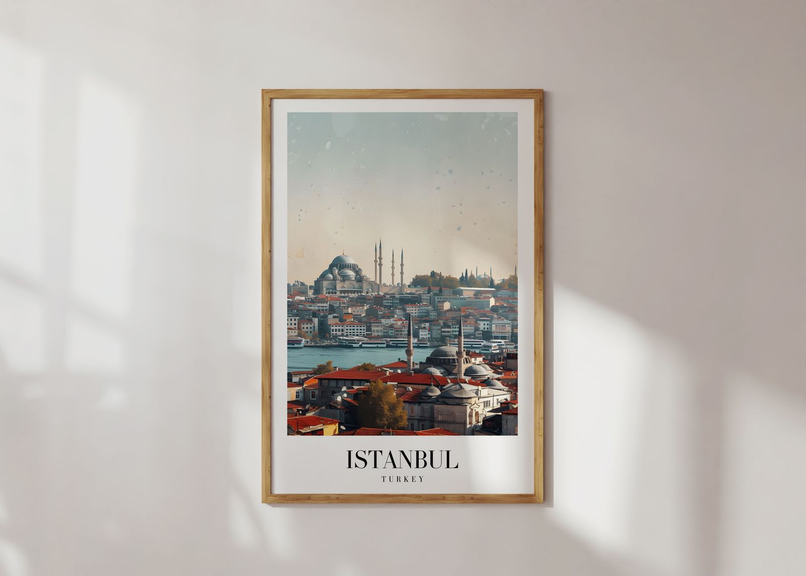 Poster - Istanbul Stadsgezicht