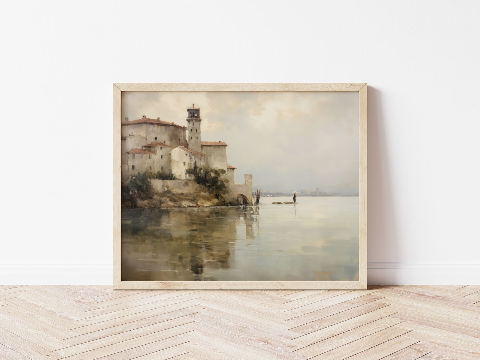 Poster - Kasteel aan het Meer