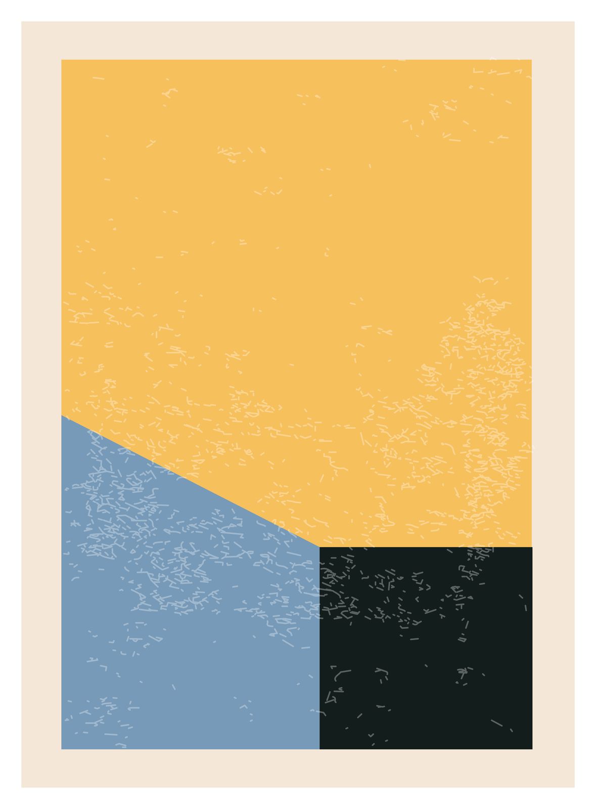 Poster - Abstract Geometrisch Ontwerp