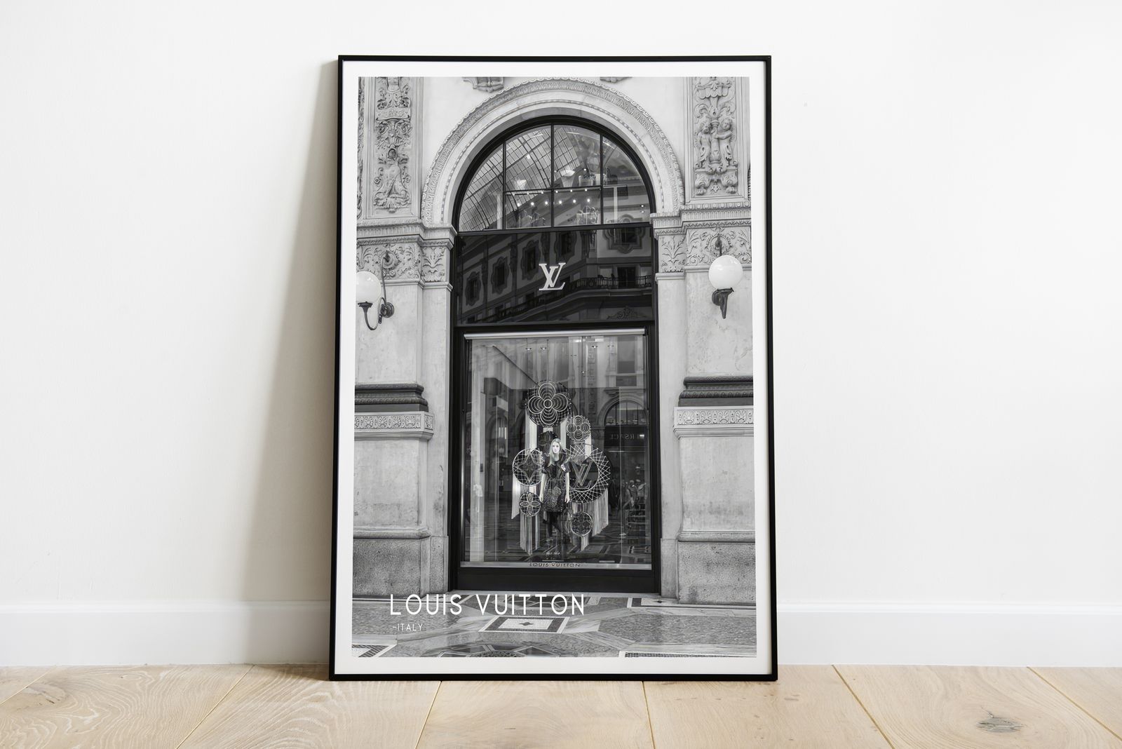 Poster - Louis Vuitton Winkelpui