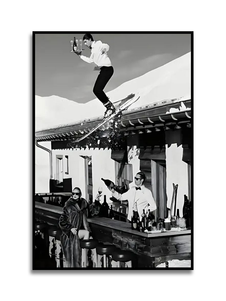 Poster - Ski Lodge Entertainment