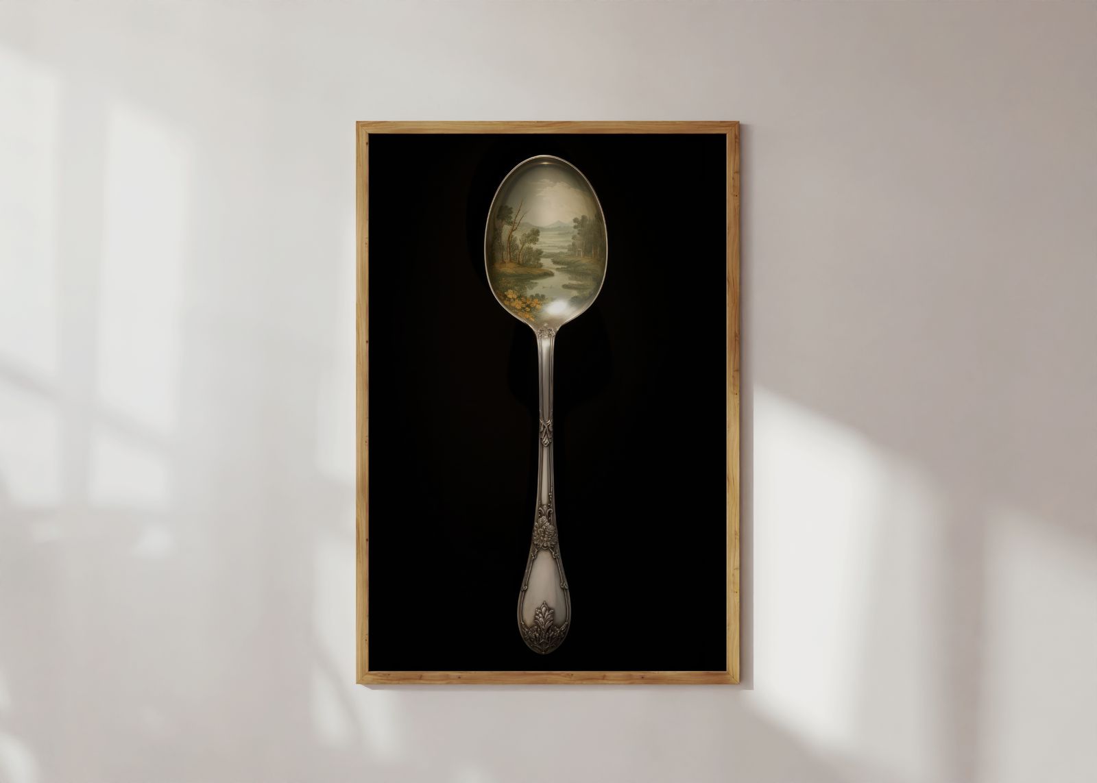 Poster - Lepel Kunstwerk