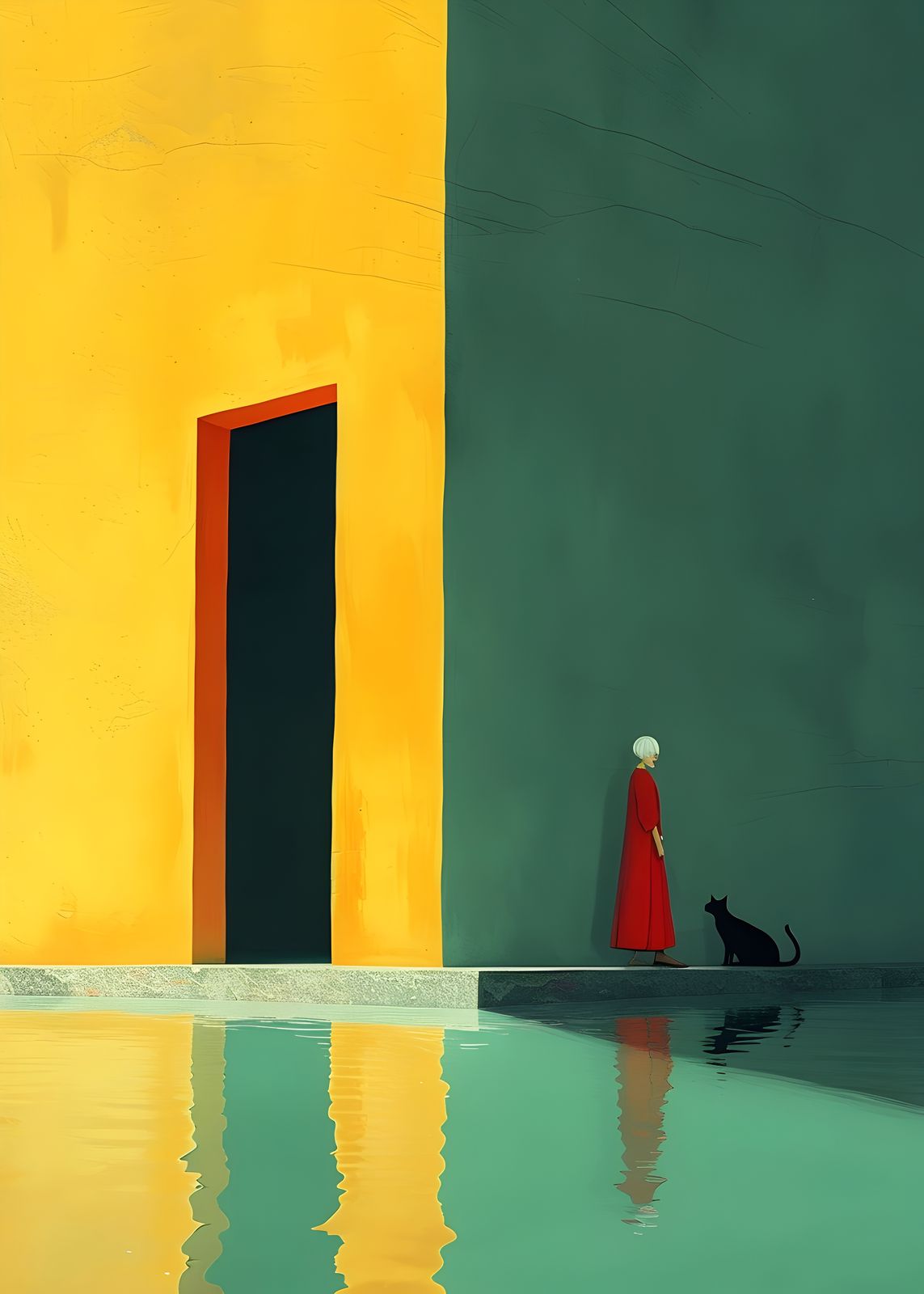 Poster - Moderne minimalistische kunst