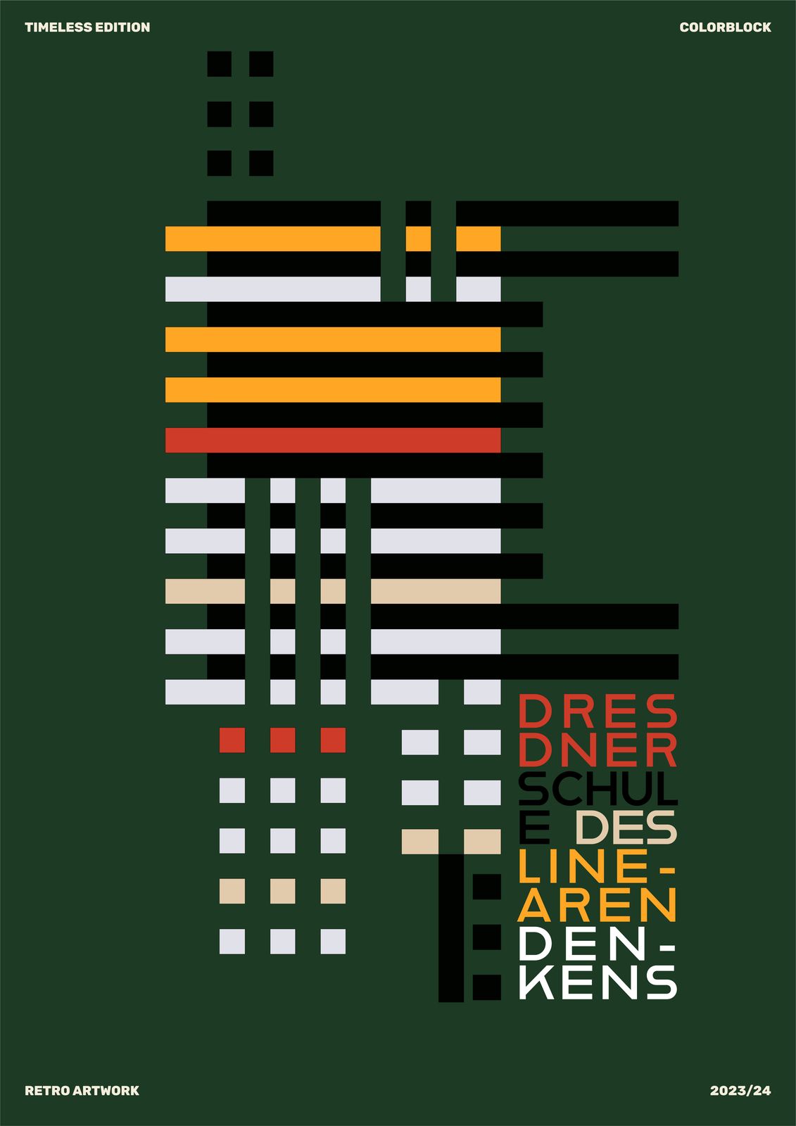 Poster - Dresdner Schule des Linearen