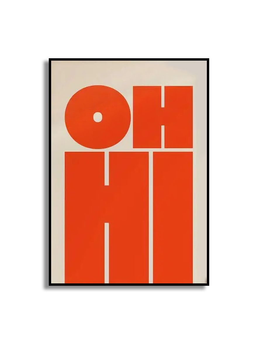 Poster - Oh Hallo