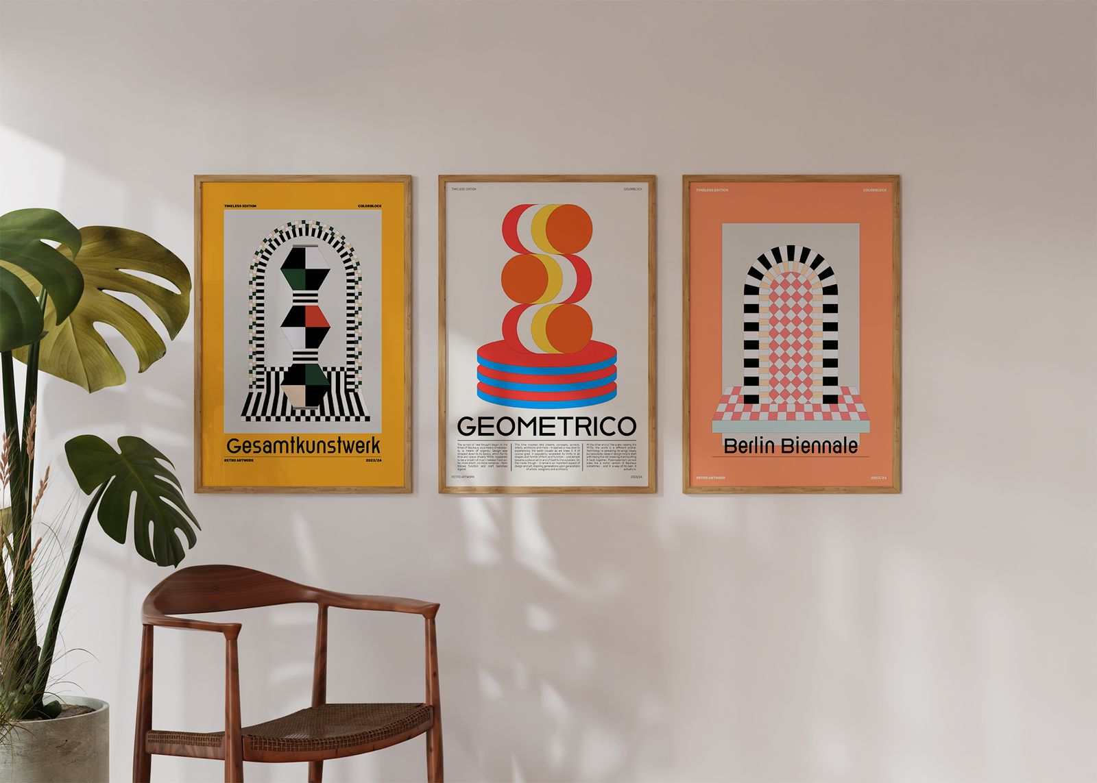 Poster - Berlin Biënnale Set / Set van 3
