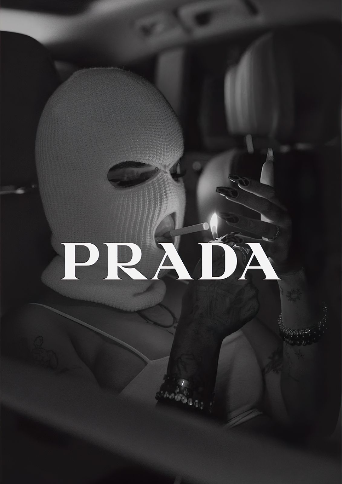 Prada Poster Noir