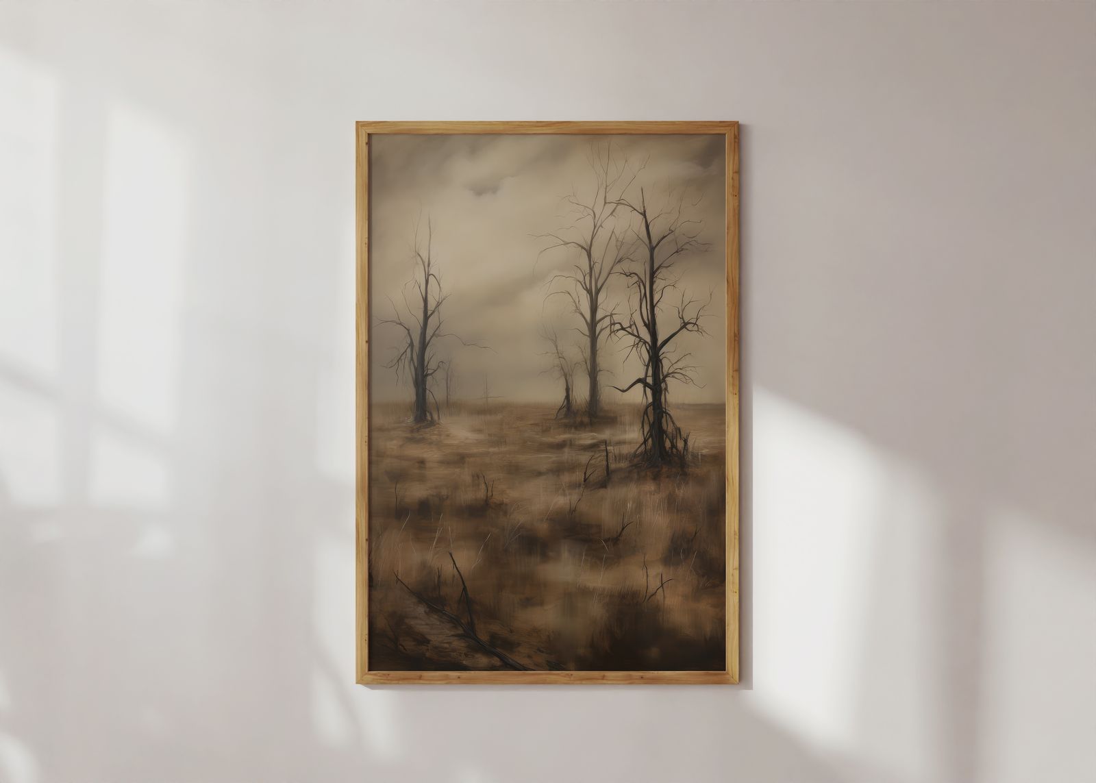 Poster - Eenzame bomen