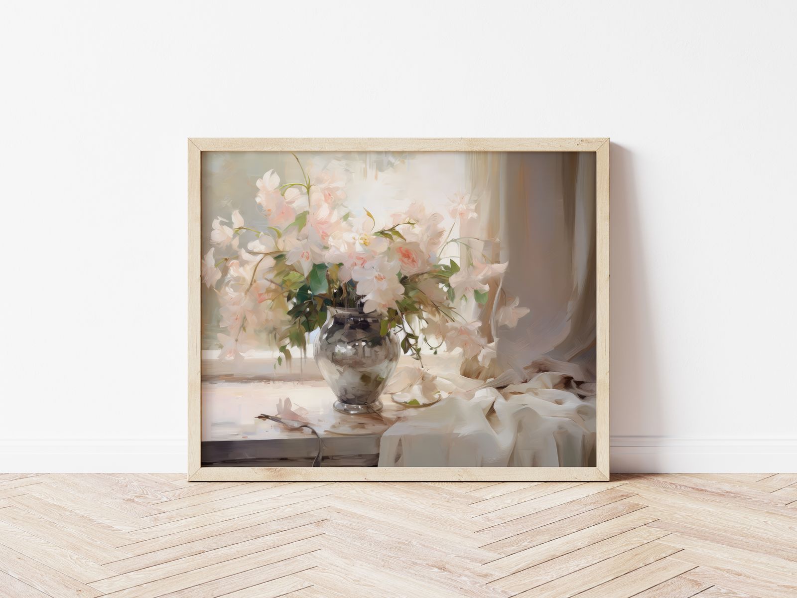 Poster - Bloemenvaas Kunst
